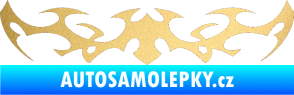 Samolepka Tetování 046 zlatá metalíza