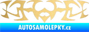 Samolepka Tetování 047 zlatá metalíza