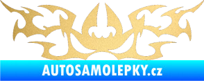 Samolepka Tetování 048 zlatá metalíza