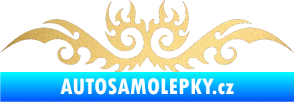 Samolepka Tetování 052 zlatá metalíza