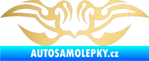 Samolepka Tetování 066 zlatá metalíza