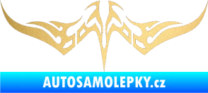 Samolepka Tetování 072 zlatá metalíza