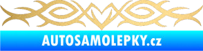 Samolepka Tetování 073 zlatá metalíza
