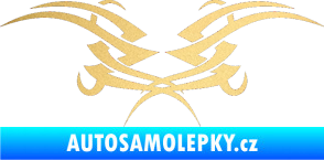 Samolepka Tetování 082 zlatá metalíza