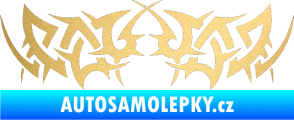 Samolepka Tetování 083 zlatá metalíza