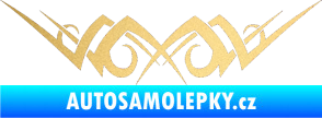 Samolepka Tetování 084 zlatá metalíza