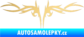 Samolepka Tetování 086 zlatá metalíza