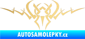 Samolepka Tetování 088 zlatá metalíza