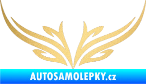 Samolepka Tetování 091 zlatá metalíza