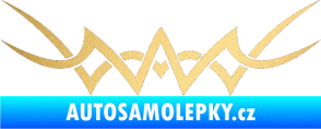 Samolepka Tetování 093 zlatá metalíza