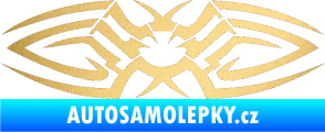 Samolepka Tetování 095 zlatá metalíza