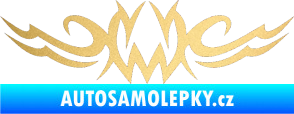 Samolepka Tetování 096 zlatá metalíza