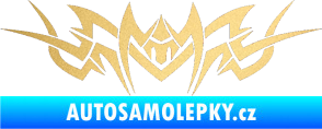 Samolepka Tetování 101 zlatá metalíza