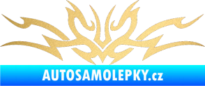 Samolepka Tetování 102 zlatá metalíza
