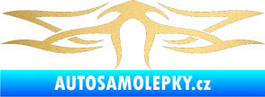 Samolepka Tetování 104 zlatá metalíza