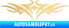Samolepka Tetování 106 zlatá metalíza