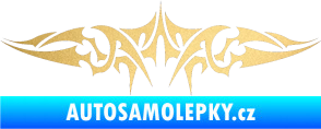 Samolepka Tetování 120 zlatá metalíza