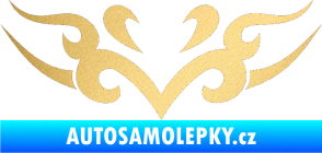 Samolepka Tetování 130 zlatá metalíza