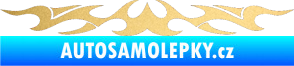 Samolepka Tetování 131 zlatá metalíza