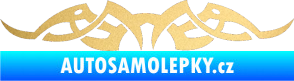 Samolepka Tetování 141 zlatá metalíza