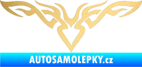 Samolepka Tetování 147 zlatá metalíza