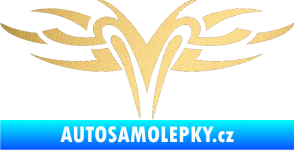 Samolepka Tetování 151 zlatá metalíza