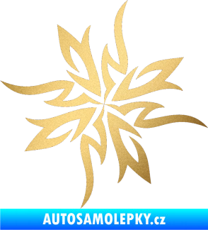 Samolepka Tetování 160 zlatá metalíza