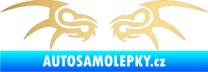 Samolepka Tetování 181 zlatá metalíza