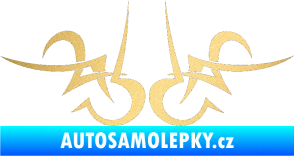 Samolepka Tetování 189 zlatá metalíza