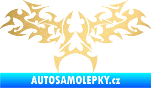 Samolepka Tetování 201 zlatá metalíza