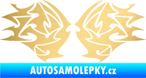 Samolepka Tetování 205 zlatá metalíza