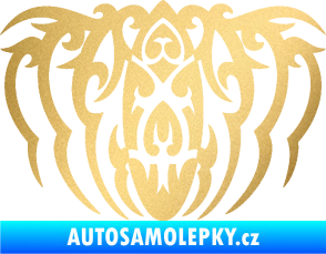 Samolepka Tetování 210 zlatá metalíza
