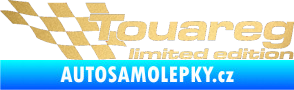 Samolepka Touareg limited edition levá zlatá metalíza