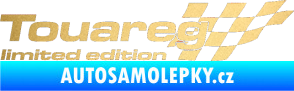 Samolepka Touareg limited edition pravá zlatá metalíza