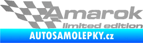 Samolepka Amarok limited edition levá stříbrná metalíza