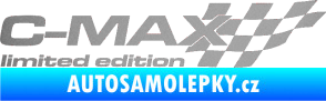 Samolepka C-MAX limited edition pravá stříbrná metalíza