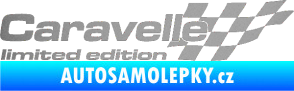 Samolepka Caravelle limited edition pravá stříbrná metalíza