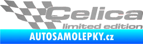 Samolepka Celica limited edition levá stříbrná metalíza