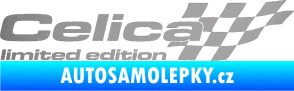 Samolepka Celica limited edition pravá stříbrná metalíza
