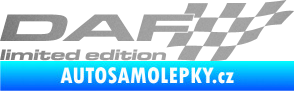 Samolepka DAF limited edition pravá stříbrná metalíza