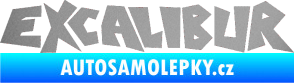 Samolepka Excalibur stříbrná metalíza