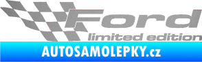 Samolepka Ford limited edition levá stříbrná metalíza