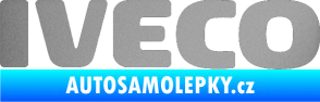 Samolepka Iveco stříbrná metalíza
