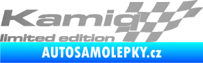 Samolepka Kamiq limited edition pravá stříbrná metalíza