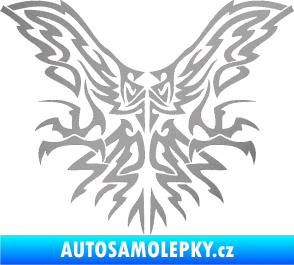 Samolepka Kapota 037 tatto dravec stříbrná metalíza