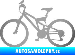 Samolepka Kolo 003 levá stříbrná metalíza