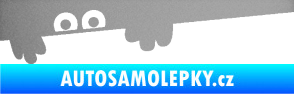 Samolepka Kuk 008 levá šmírák stříbrná metalíza