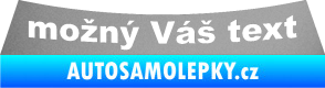 Samolepka Lada 2101 - přední stříbrná metalíza