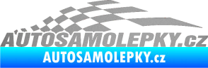 Samolepka Nálepka na auto - www.autosamolepky.cz 002 stříbrná metalíza