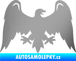 Samolepka Orlice 007 pravá stříbrná metalíza